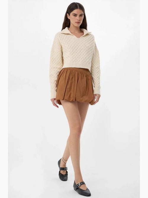 Minigonna a palloncino con shorts interno attaccato hiccup - Kiabi Minigonna a palloncino con shorts interno attaccato hiccup - Kiabi