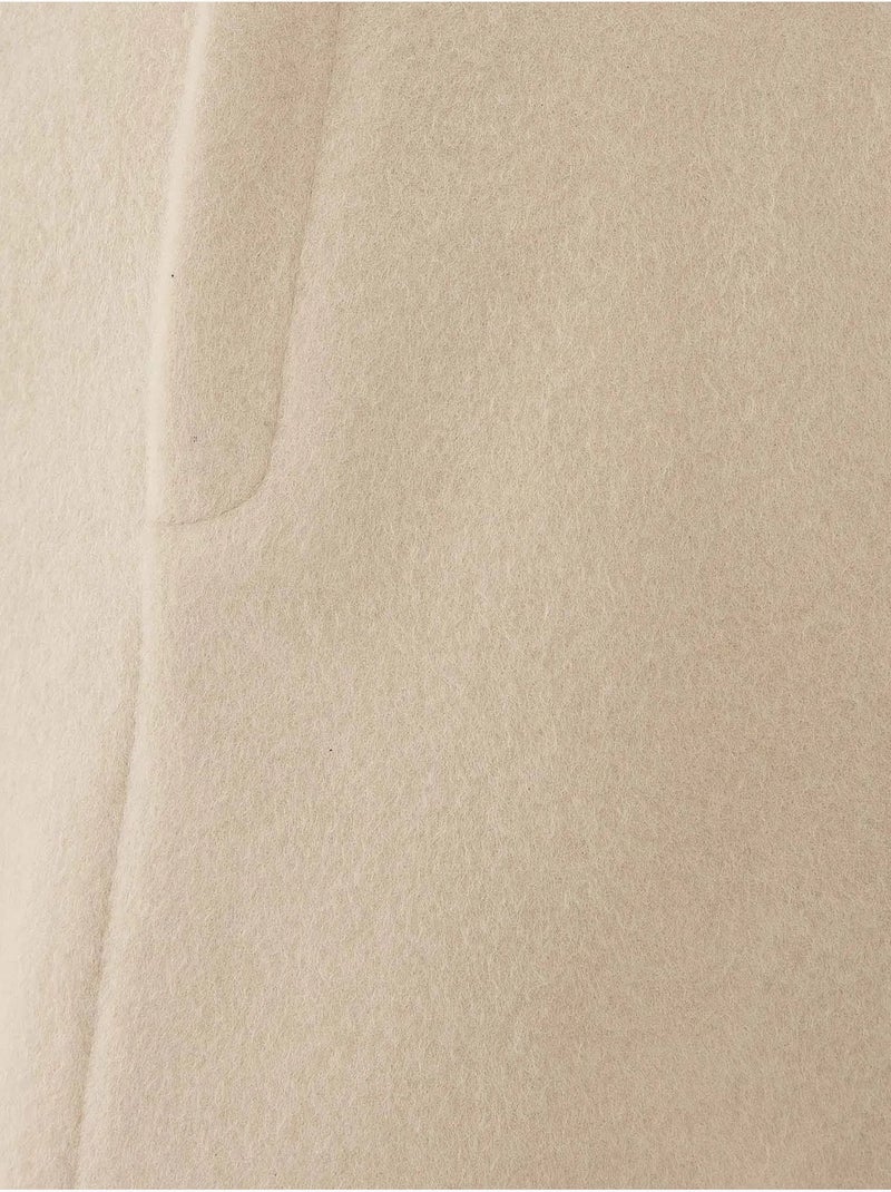 Minigonna con cintura Beige naturale - Kiabi