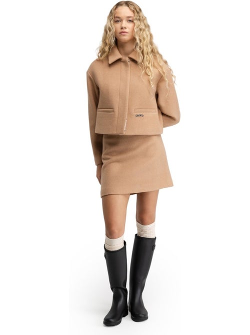 Minigonna in lana da donna donna tivoli-w sand - Kiabi Minigonna in lana da donna donna tivoli-w sand - Kiabi