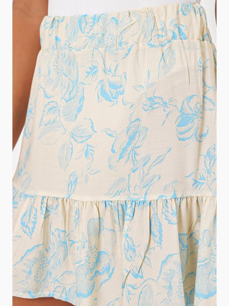 Minigonna in maglia bdart Crema - Kiabi