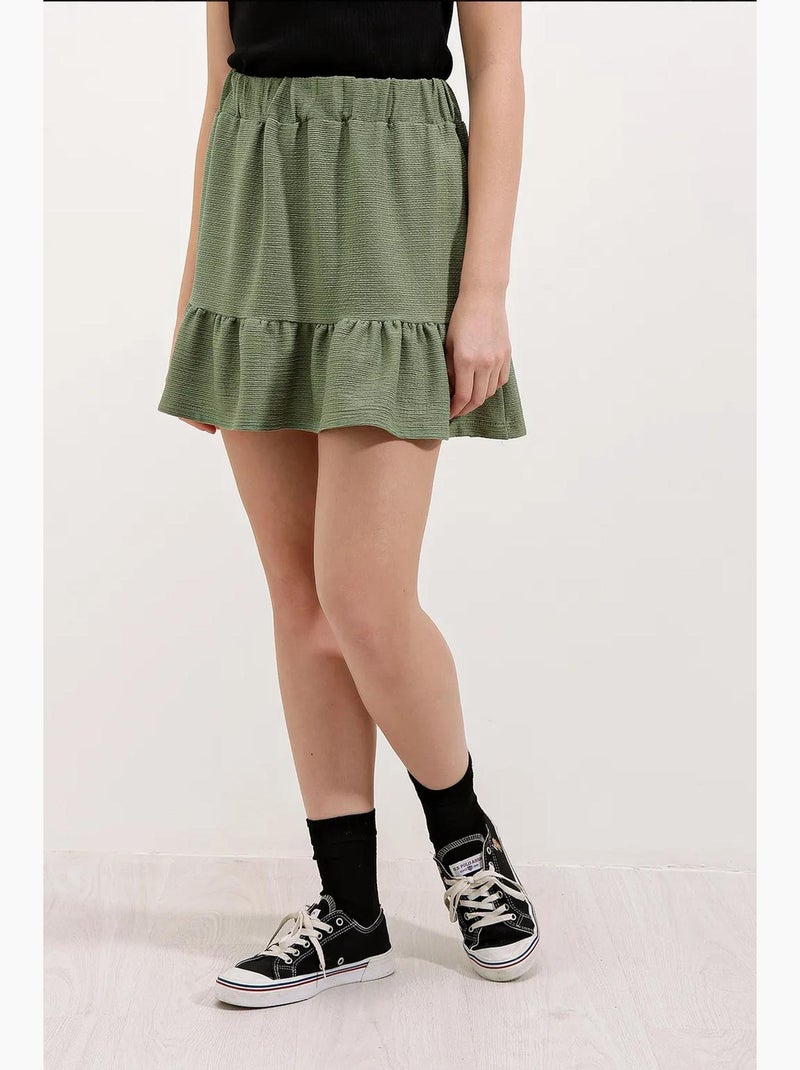 Minigonna in maglia bdart Verde kaki - Kiabi