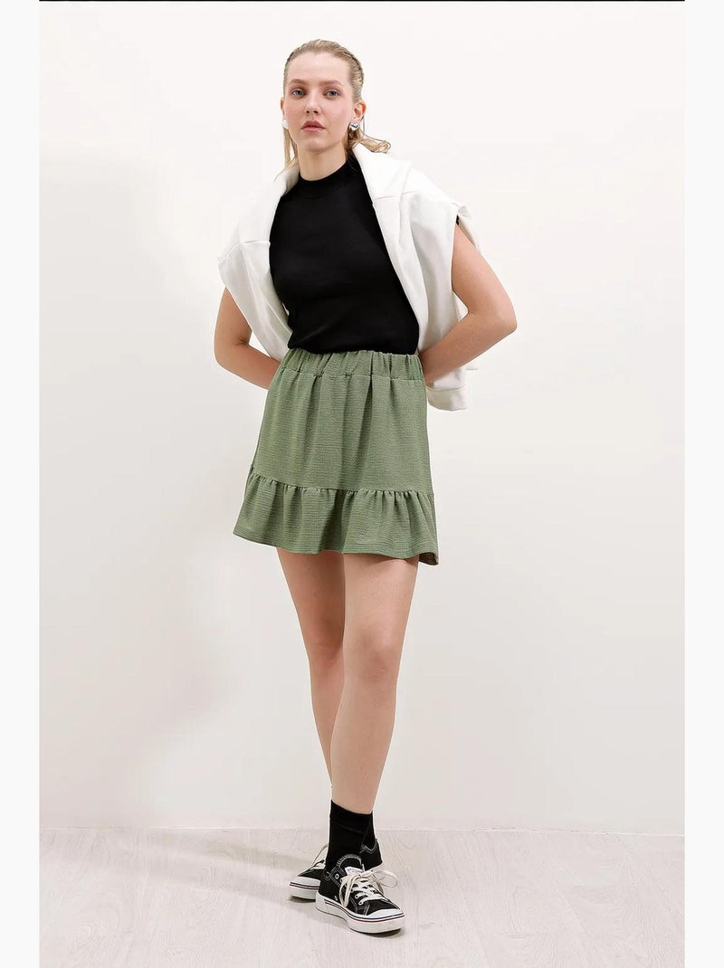 Minigonna in maglia bdart Verde kaki - Kiabi