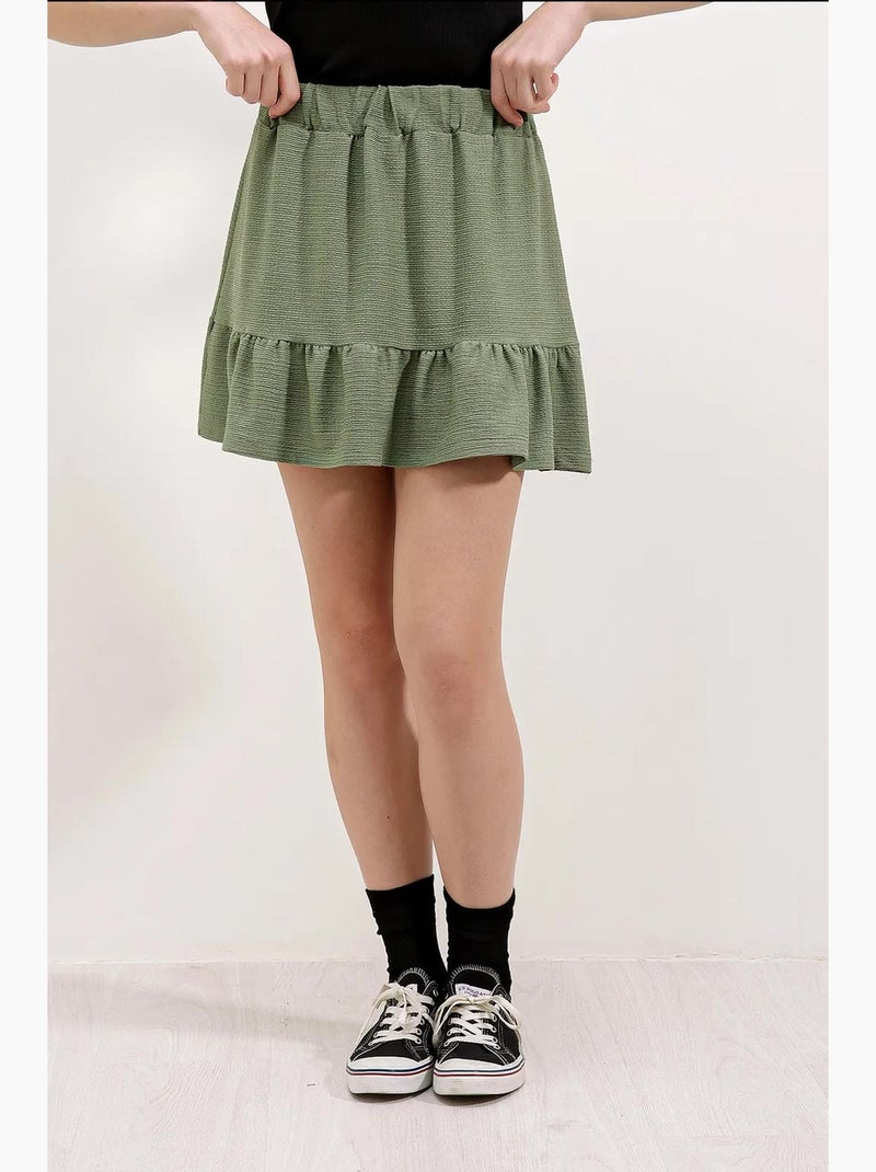 Minigonna in maglia bdart Verde kaki - Kiabi
