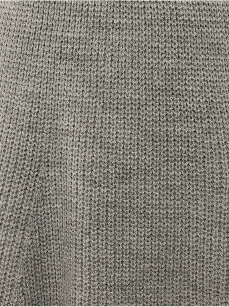 Minigonna in maglia Grigio - Kiabi