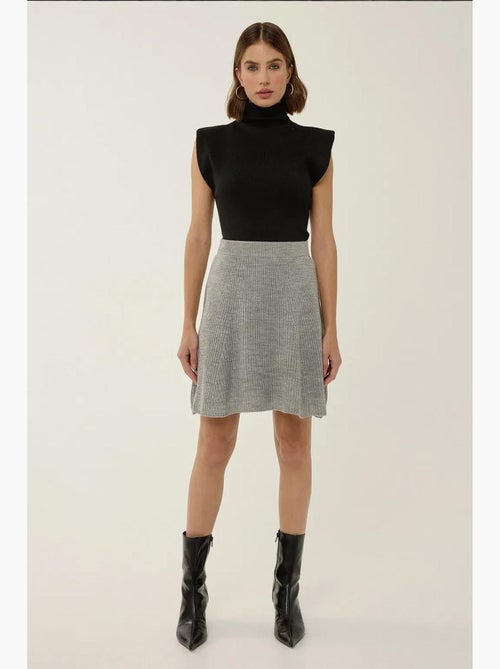 Minigonna in maglia hiccup - Kiabi Minigonna in maglia hiccup - Kiabi