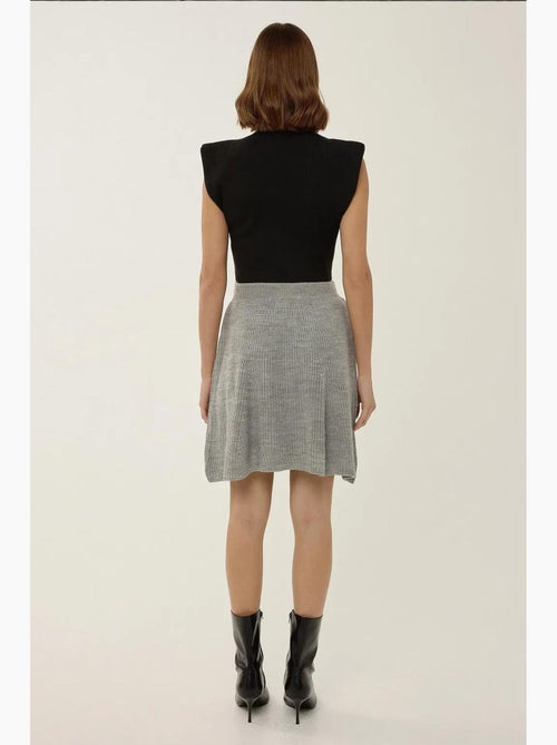 Minigonna in maglia hiccup - Kiabi Minigonna in maglia hiccup - Kiabi