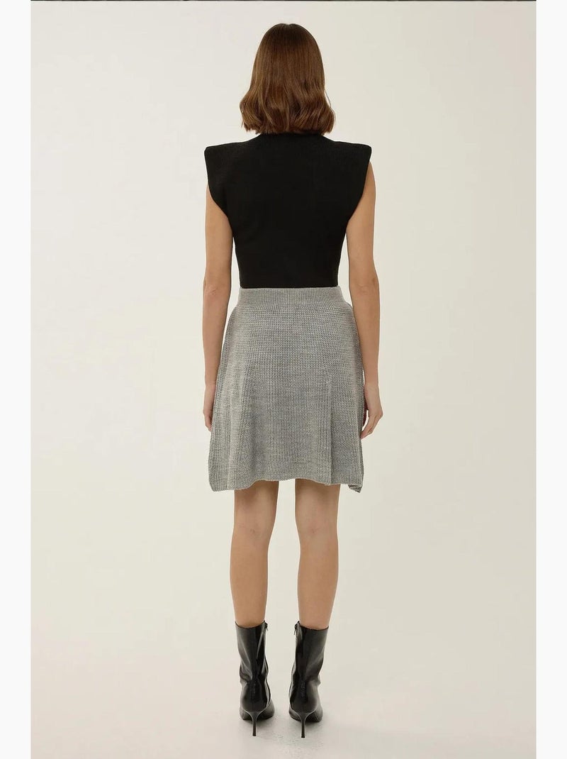 Minigonna in maglia hiccup Grigio - Kiabi