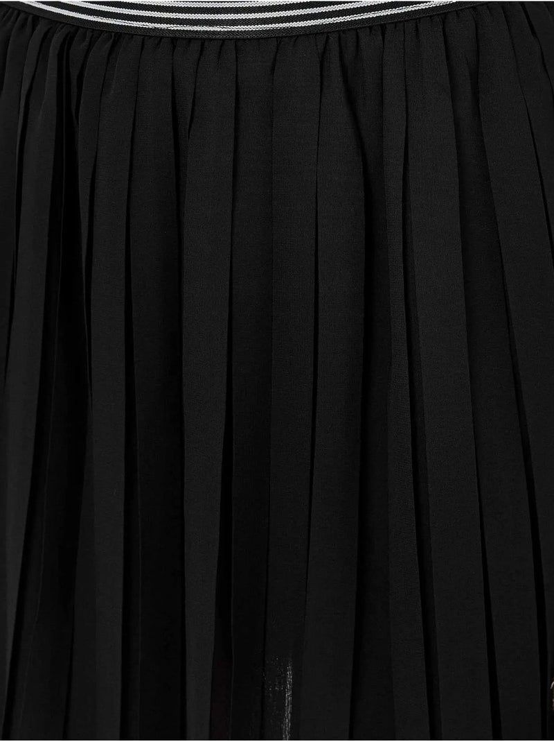 Minigonna plissettata Nero - Kiabi