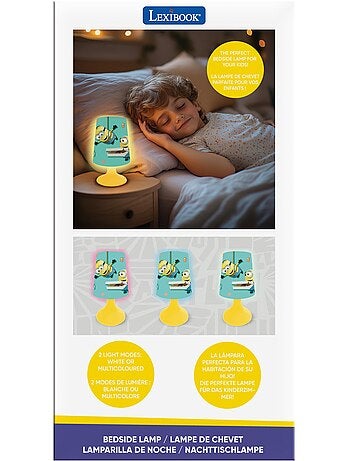 Minions, mini lampada da comodino e luce notturna senza fili