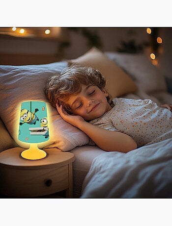 Minions, mini lampada da comodino e luce notturna senza fili