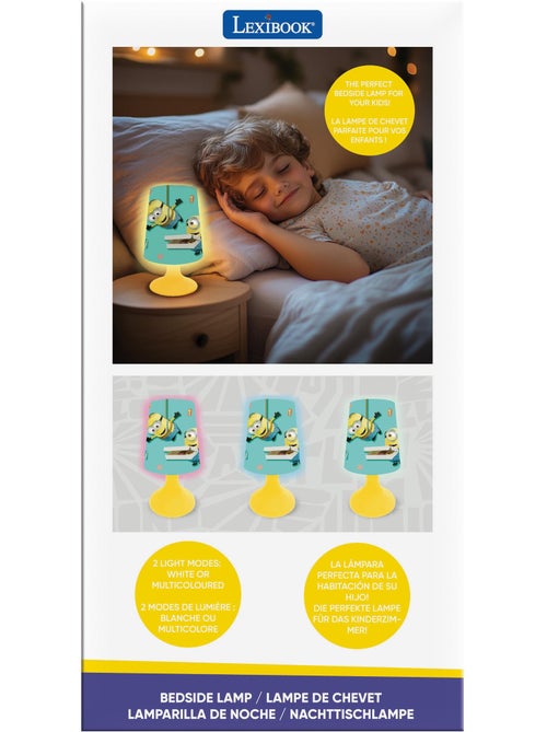 Minions, mini lampada da comodino e luce notturna senza fili - Kiabi Minions, mini lampada da comodino e luce notturna senza fili - Kiabi
