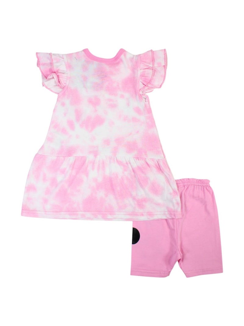 Minnie - Completo t-shirt e leggings bebè bambina Rosa - Kiabi