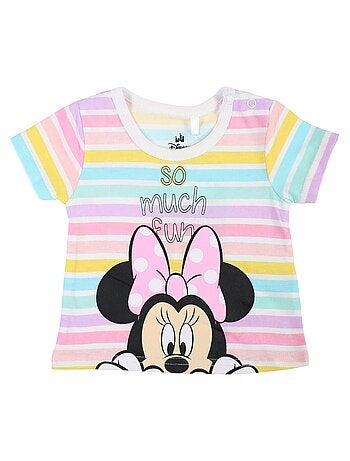 Minnie - Completo t-shirt e shorts bebè bambina