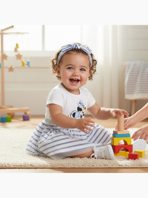 Minnie - Completo vestito e fascia per capelli bebè bambina - Kiabi