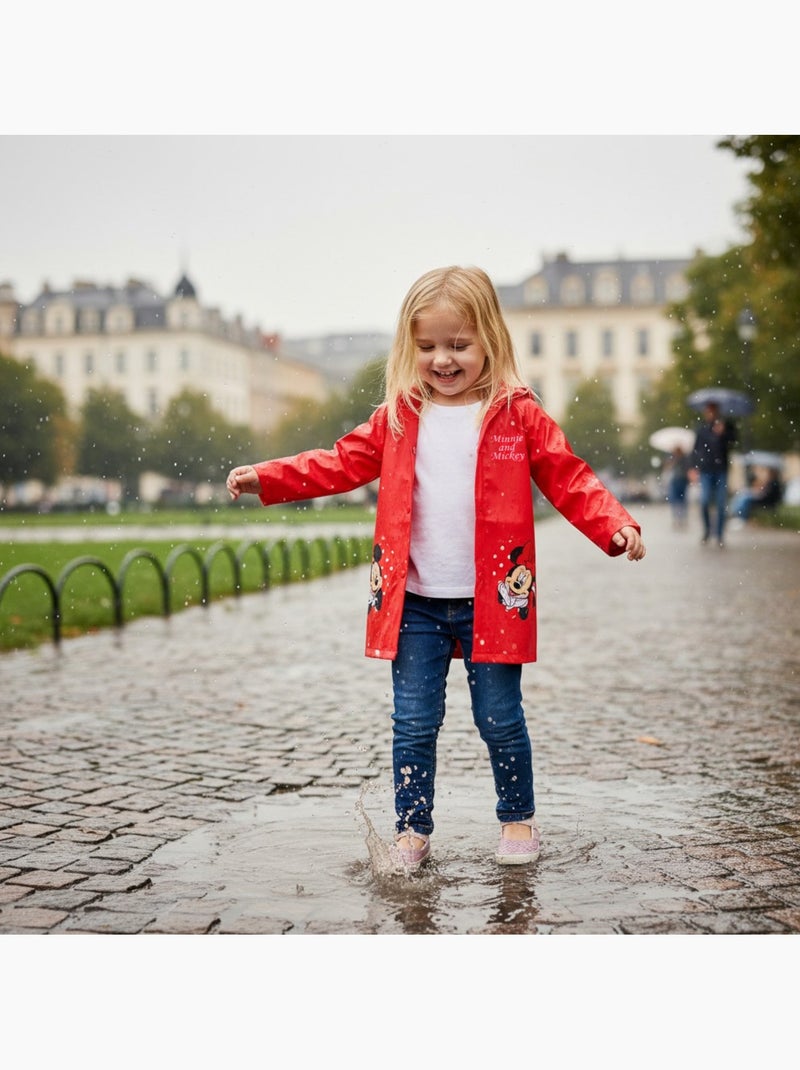 Minnie - Impermeabile bambino  e Mickey Rosso - Kiabi