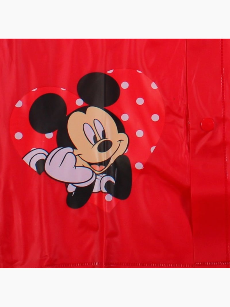 Minnie - Impermeabile bambino  e Mickey Rosso - Kiabi