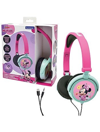 Minnie Cuffia stereo a filo pieghevole con limitazione sicura del volume