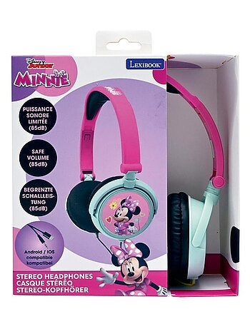 Minnie Cuffia stereo a filo pieghevole con limitazione sicura del volume