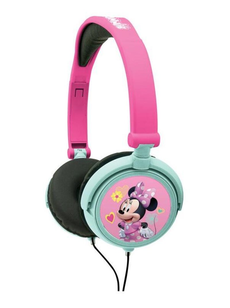 Minnie Cuffia stereo a filo pieghevole con limitazione sicura del volume Rosa - Kiabi
