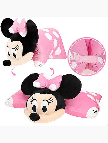 Minnie cuscino in peluche morbido e vellutato 2 in 1