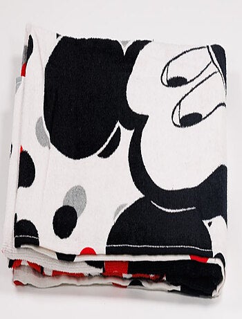 Minnie e Mickey, Asciugamano da Bagno per Bambini Stampato 100% Cotone, LOVE