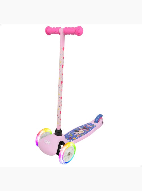 Minnie monopattino a 3 ruote 55x23x68 cm max 20 kg con luci e freni - Kiabi Minnie monopattino a 3 ruote 55x23x68 cm max 20 kg con luci e freni - Kiabi