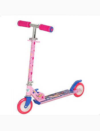 Minnie monopattino pieghevole a 2 ruote 65x30x75-82 cm max 50 kg con freno