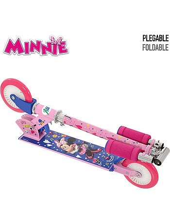 Minnie monopattino pieghevole a 2 ruote 65x30x75-82 cm max 50 kg con freno