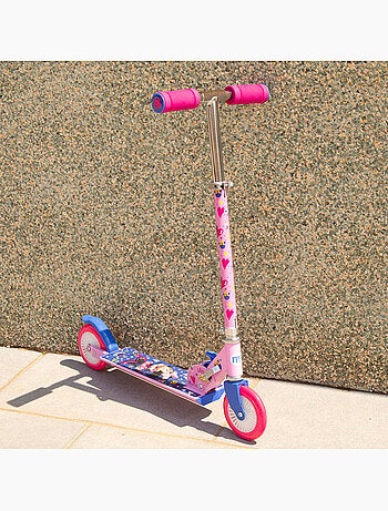 Minnie monopattino pieghevole a 2 ruote 65x30x75-82 cm max 50 kg con freno