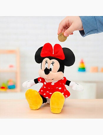 Minnie salvadanaio di peluche per bambini 20 cm