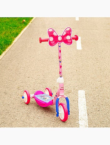 Minnie scooter 3 ruote 57x30x60-66 cm max 20 kg + 2 anni