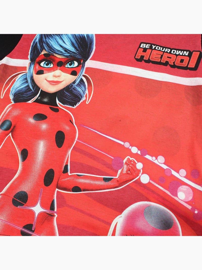 Miraculous - Completo maglietta e short Nero - Kiabi