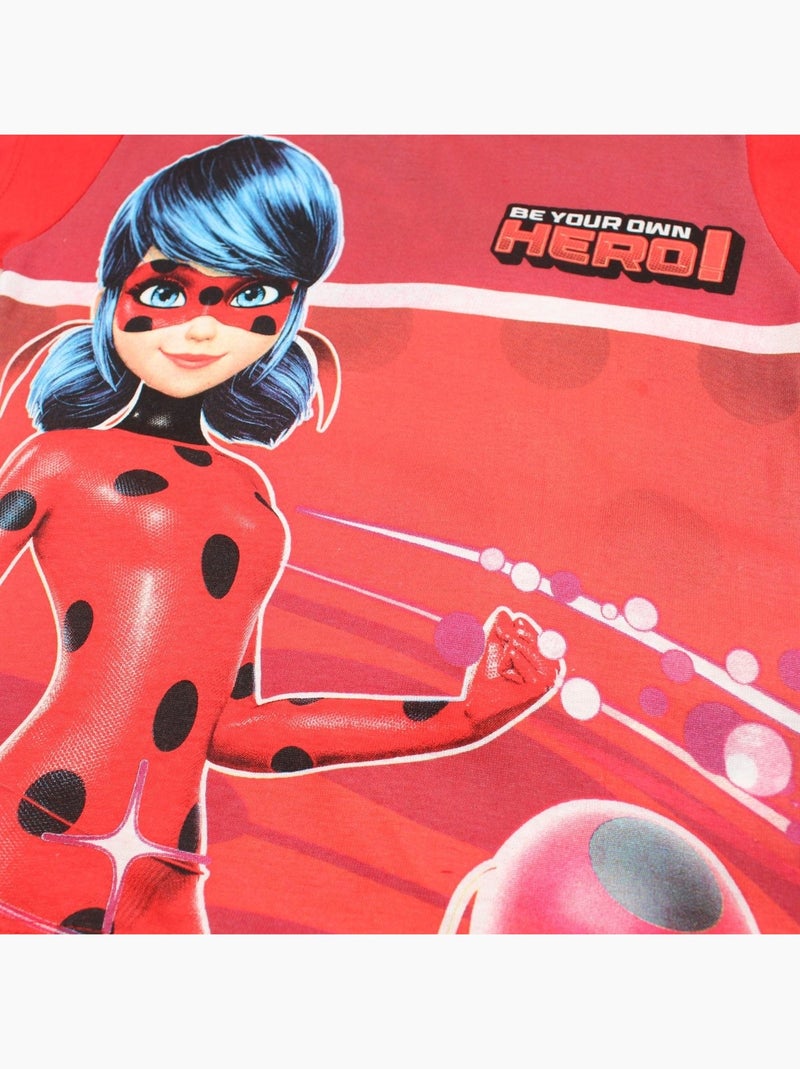 Miraculous - Completo maglietta e short Rosso - Kiabi