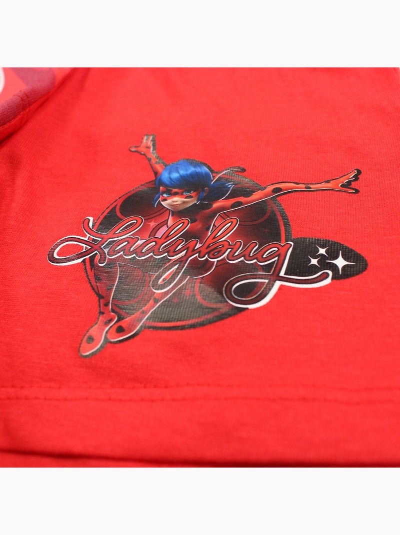 Miraculous - Completo maglietta e short Rosso - Kiabi