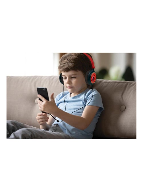 Miraculous Cuffia stereo cablata pieghevole con limitazione sicura del volume - Kiabi