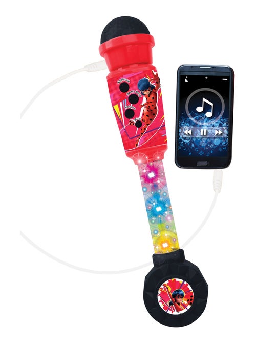 Miraculous Microfono luminoso di tendenza con altoparlante (auxin), melodie ed effetti sonori - Kiabi