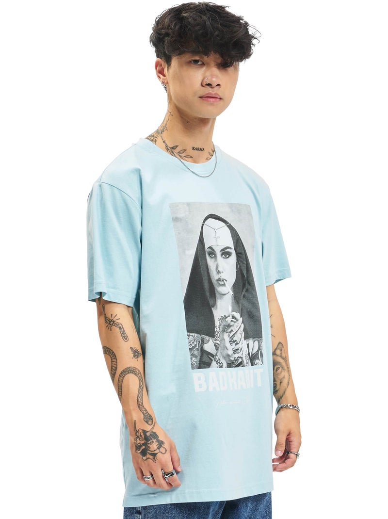 Mister Tee Bad Habit Maglietta Uomo Blu mediterraneo - Kiabi