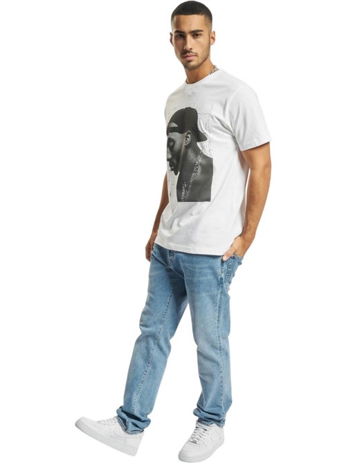 Mister Tee Cracked Background Maglietta Tupac Shakur Uomo - Kiabi