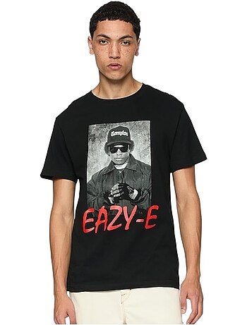 Mister Tee Eazy E Maglietta Logo Uomo