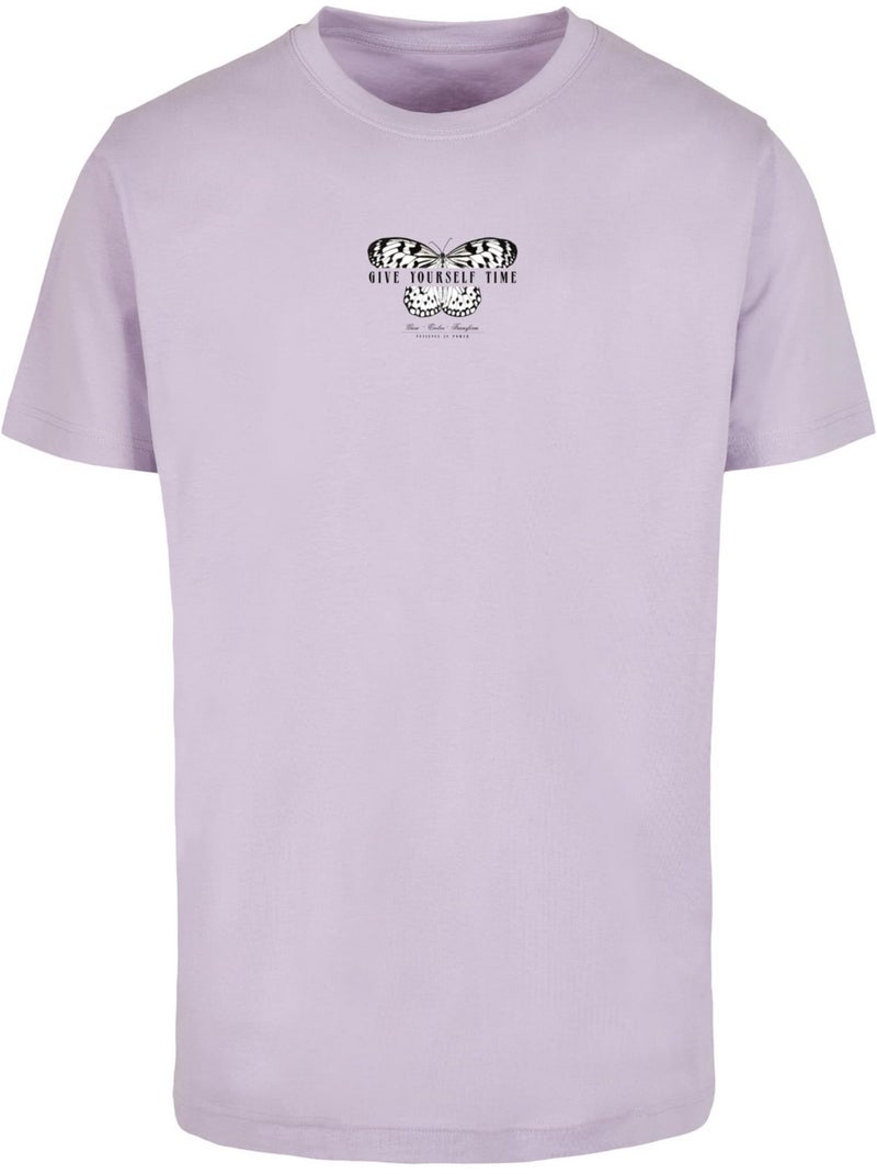 Mister Tee Give Yourself Time Maglietta Uomo Malva lilla - Kiabi