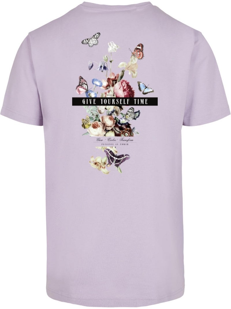 Mister Tee Give Yourself Time Maglietta Uomo Malva lilla - Kiabi