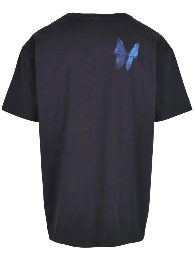 Mister Tee Le Papillon Maglietta Oversize Uomo Blu marino - Kiabi