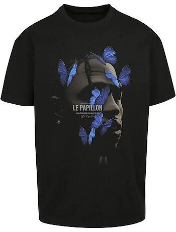 Mister Tee Le Papillon Maglietta Oversize Uomo