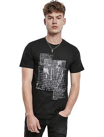 Mister Tee Lyrics Maglietta Tupac Shakur Uomo