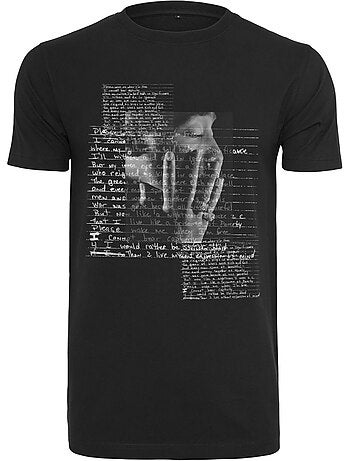 Mister Tee Lyrics Maglietta Tupac Shakur Uomo