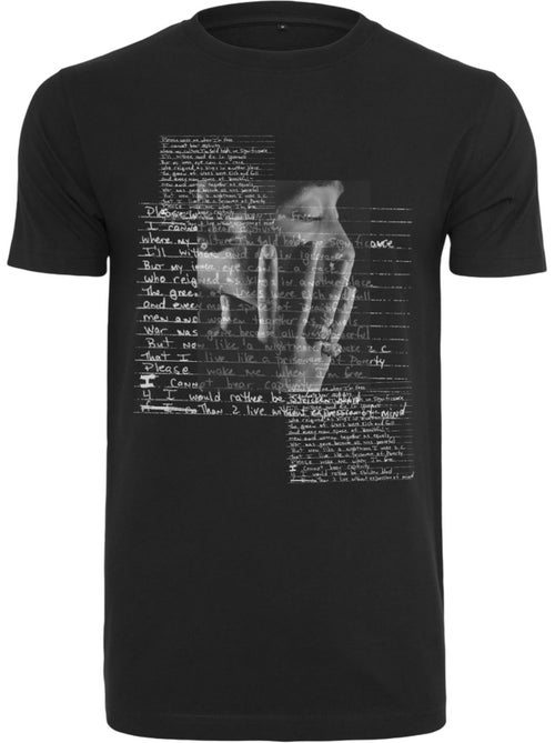 Mister Tee Lyrics Maglietta Tupac Shakur Uomo - Kiabi