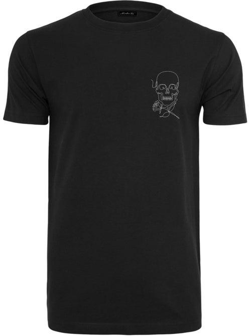 Mister Tee Skull One Line Maglietta Uomo - Kiabi