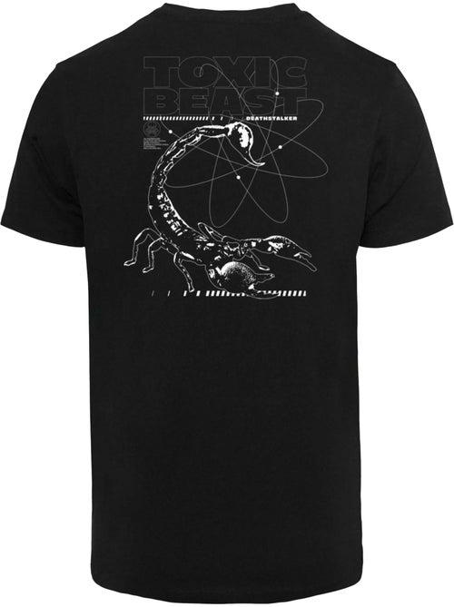 Mister Tee Toxic Beast Maglietta Stampa posteriore Uomo - Kiabi