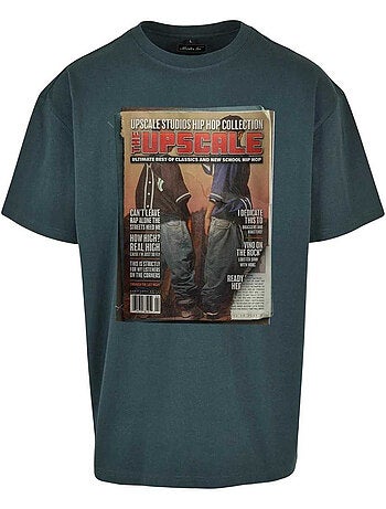Mister Tee Upscale Maglietta Oversize Rivista Uomo