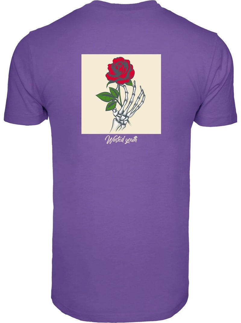 Mister Tee Wasted Youth Maglietta Uomo Viola melanzana - Kiabi